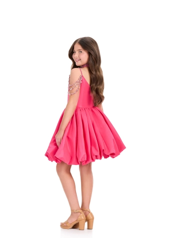 Ashley Lauren 8397 #6 Fuchsia backface vertical thumbnail
