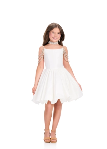Ashley Lauren 8397 #1 Ivory frontface vertical thumbnail