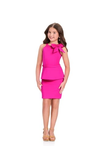 Ashley Lauren 8399 #2 Fuchsia frontface vertical thumbnail