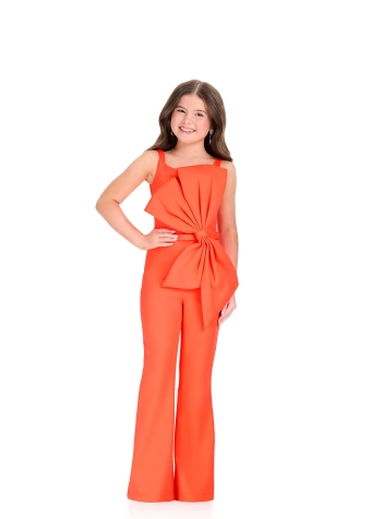 Ashley Lauren 8404 #1 Neon Orange frontface vertical thumbnail