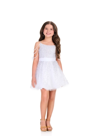 Ashley Lauren 8415 #1 White frontface vertical thumbnail