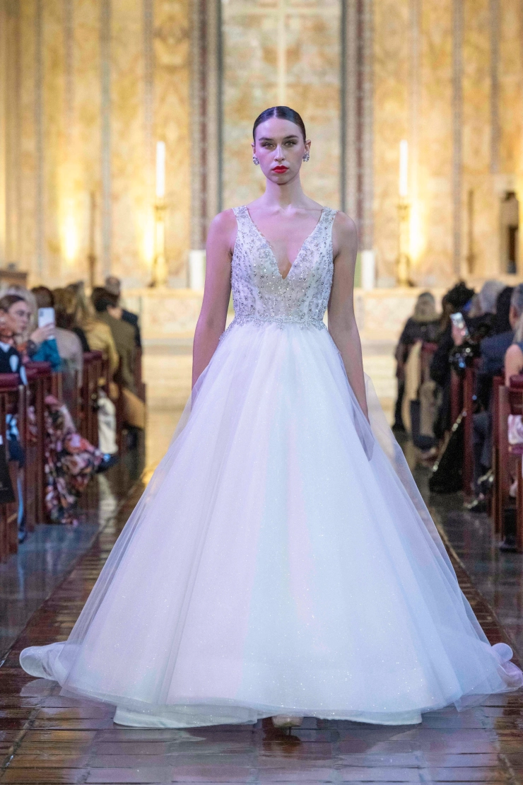 lazaro dresses Blush Wedding Dress Feature: 3810 Lazaro Wedding Dresses Northern VA