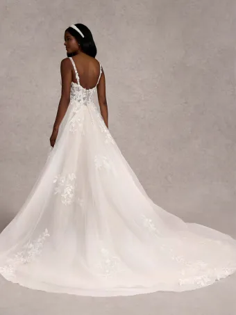 Adrianna Papell Platinum 31261  A-line Sweetheart Lace Wedding Dress with Appliques #1 default backface vertical thumbnail
