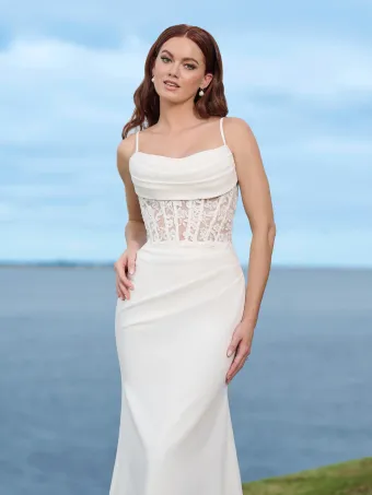 Adrianna Papell Platinum 45004 #2 frontface vertical cropped thumbnail