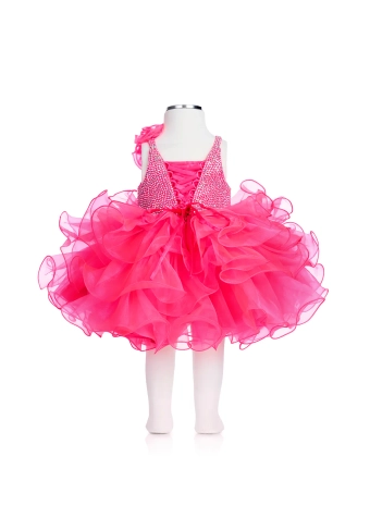 Ashley Lauren Style #7003 #3 default Hot Pink backface vertical thumbnail
