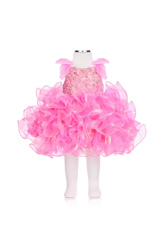Ashley Lauren Style #7004 #1 Hot Pink frontface vertical thumbnail