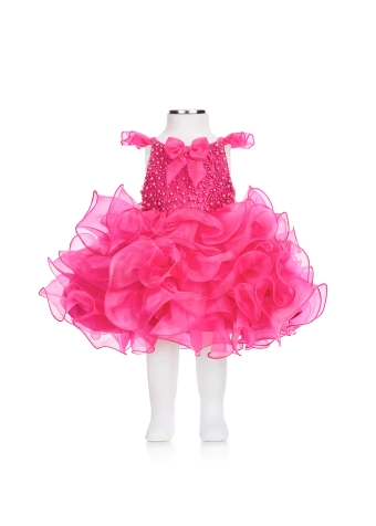 Ashley Lauren Style #7011 #0 default Fuchsia frontface vertical thumbnail