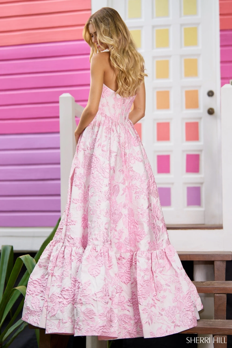 Sherri Hill Style #56055 #2 default Pink backface vertical picture