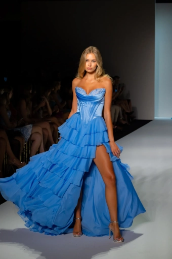 Sherri Hill 56911 $1 Periwinkle frontface vertical thumbnail