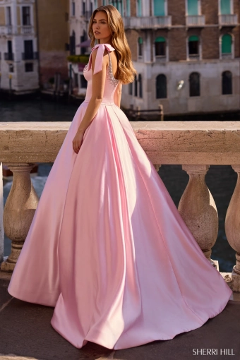 Sherri Hill 57574 $1 default Pink backface vertical thumbnail