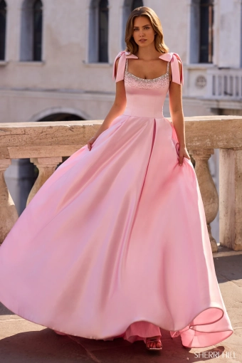 Sherri Hill 57574 $0 default Pink frontface vertical thumbnail
