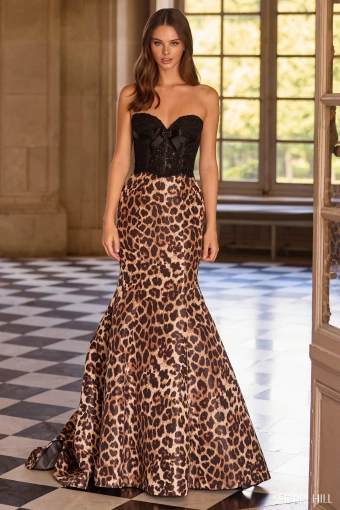 Sherri Hill 57622 $0 default Animal Print frontface vertical thumbnail