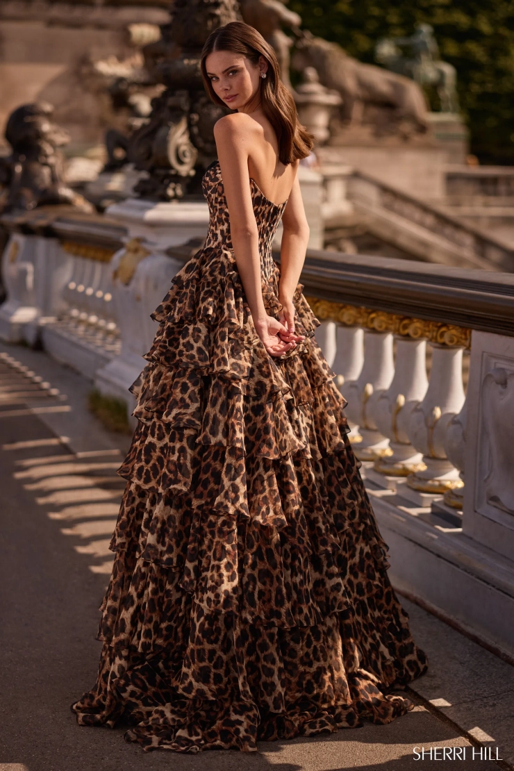 Sherri Hill 57733 #1 default Leopard backface vertical picture