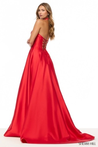Sherri Hill 57737 $2 default Red backface vertical thumbnail