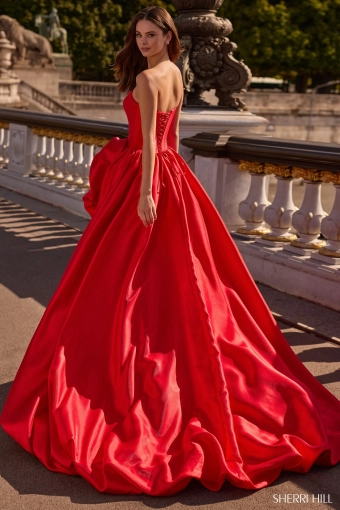 Sherri Hill 57778 $2 default Red backface vertical thumbnail