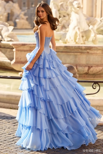 Sherri Hill 57934 $2 default Periwinkle backface vertical thumbnail