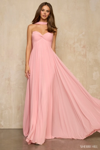 Sherri Hill 57942 $0 default Light Pink frontface vertical thumbnail