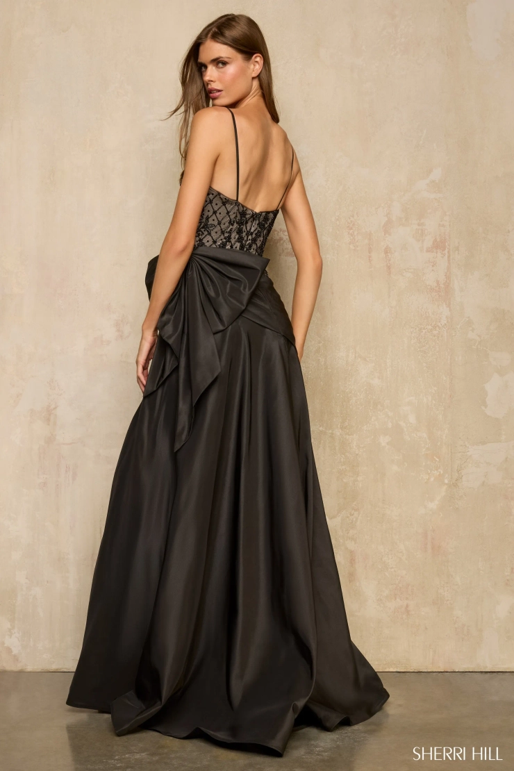 Sherri Hill 57960 #2 default Black backface vertical picture