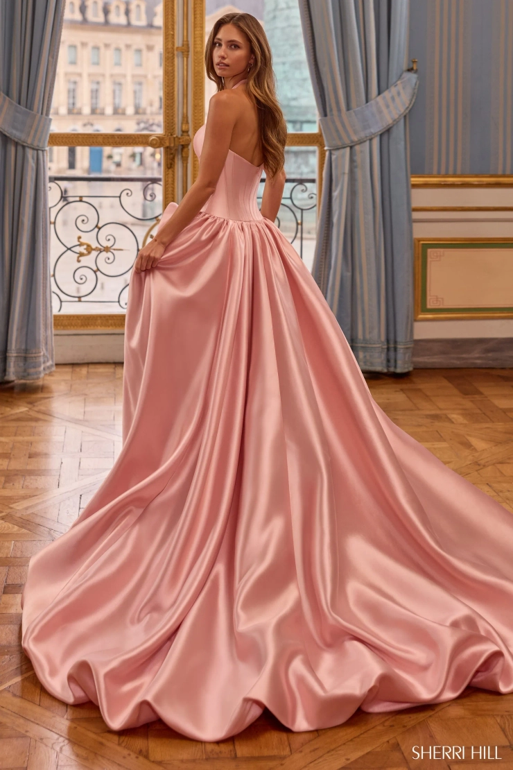 Sherri Hill 58162 #1 default Blush backface vertical picture