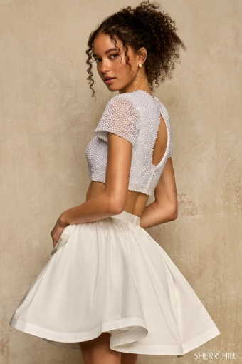 Sherri Hill 58370 $2 default Ivory/Ivory backface vertical thumbnail
