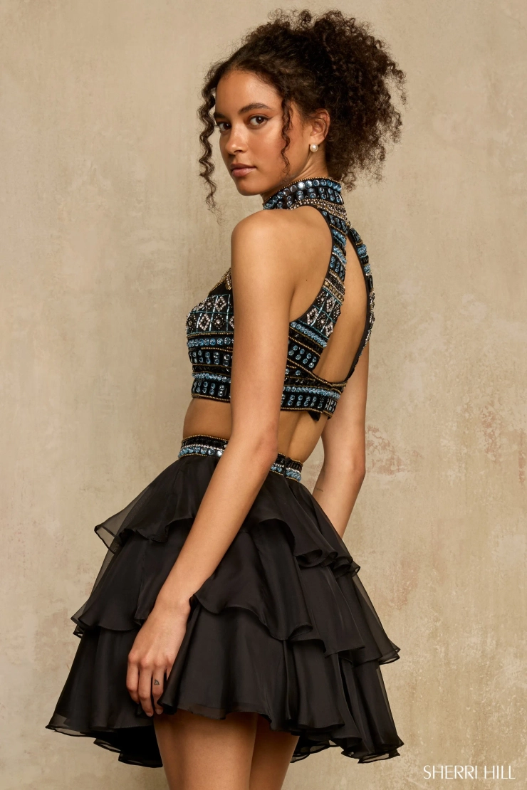 Sherri Hill 58399 #2 default Black backface vertical picture