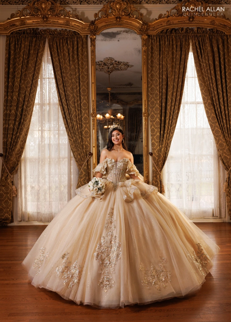 Carmina by Rachel Allan Style #RQ1198 #1 frontface vertical picture