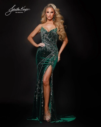 Johnathan Kayne Style #3208 $1 Emerald frontface vertical thumbnail