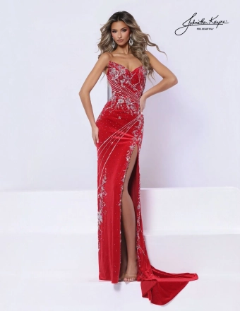 Johnathan Kayne Style #3208 $4 Red frontface vertical thumbnail