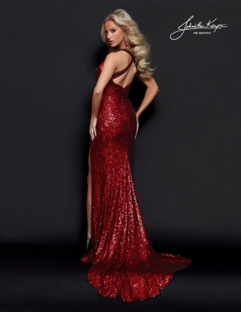 Johnathan Kayne Style #3330 $2 default Red backface vertical thumbnail