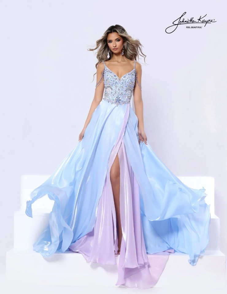 Johnathan Kayne Style #3357 #0 default Baby Blue/Lilac frontface vertical picture