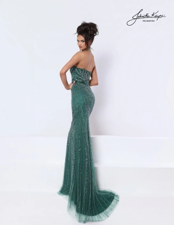 Johnathan Kayne Style #3378 $2 Emerald backface vertical thumbnail