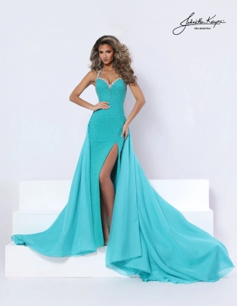 Johnathan Kayne Style #3379 $2 Turquoise frontface vertical thumbnail