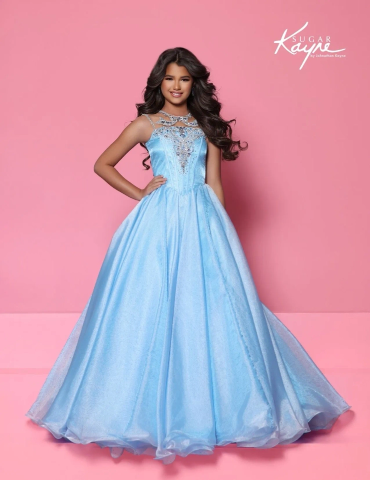 Johnathan Kayne Style #C422 #0 default Cinderella Blue frontface vertical picture