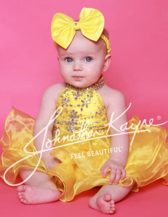 Johnathan Kayne Style #C200 $3 Canary Yellow frontface vertical thumbnail