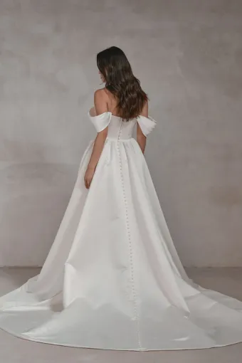 Seraphine Bridal Halo #4 backface vertical thumbnail