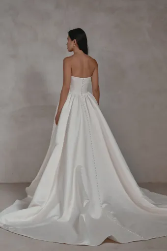 Seraphine Bridal Halo #7 backface vertical thumbnail