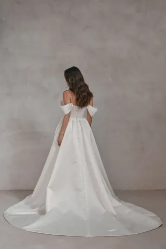 Seraphine Bridal Halo #6 default backface vertical thumbnail