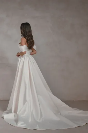 Seraphine Bridal Halo #5 backface vertical thumbnail