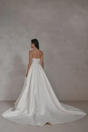 Seraphine Bridal Halo #8 backface vertical thumbnail