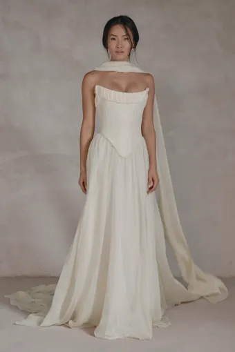 Seraphine Bridal Vale #5 frontface vertical thumbnail