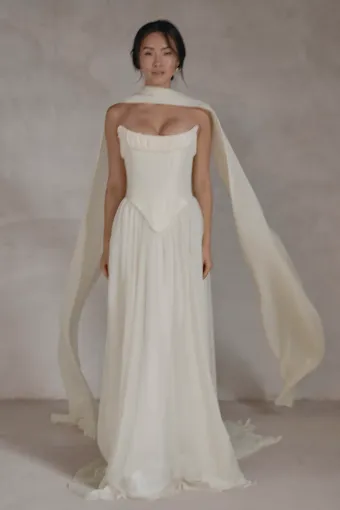 Seraphine Bridal Vale #2 frontface vertical thumbnail