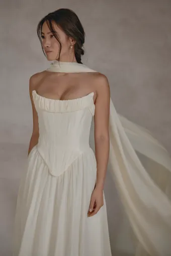 Seraphine Bridal Vale #20 frontface vertical cropped thumbnail