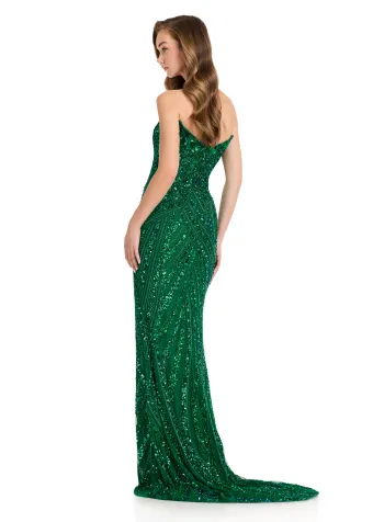 Ashley Lauren 11236 #196 Emerald vertical thumbnail