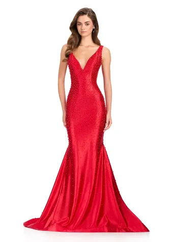 Ashley Lauren Style #12415 #1 Red vertical thumbnail