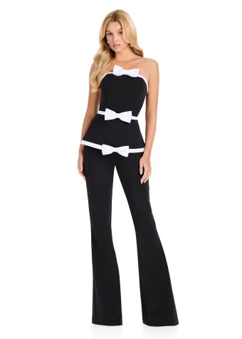 Ashley Lauren Style #12427 #0 Black/White vertical thumbnail