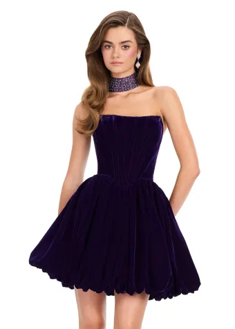 Ashley Lauren Style #40033 #1 Purple vertical thumbnail