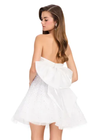 Ashley Lauren Style #40066 #0 White vertical thumbnail