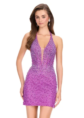 Ashley Lauren Style #40075 #1 Violet vertical thumbnail