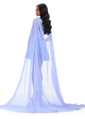 Ashley Lauren Style #40099 #0 Periwinkle vertical thumbnail