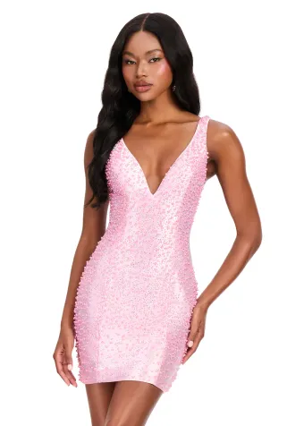 Ashley Lauren 40101 #5 Ice Pink vertical thumbnail